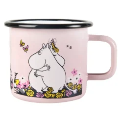 Moemin geëmaileerde mok knuffel 37 cl, Roze