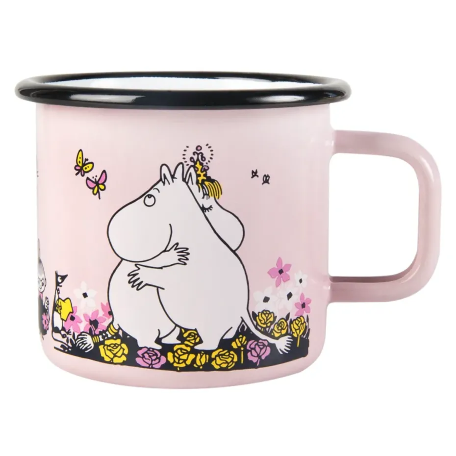 Moemin geëmaileerde mok knuffel 37 cl, Roze