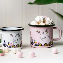 Moemin geëmaileerde mok knuffel 37 cl, Roze