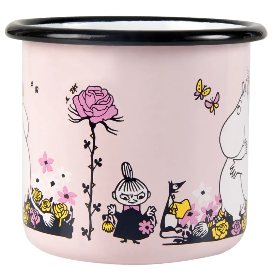 Moemin geëmaileerde mok knuffel 37 cl, Roze