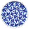 Mon Amie dienblad Ø35 cm, Wit-blauw