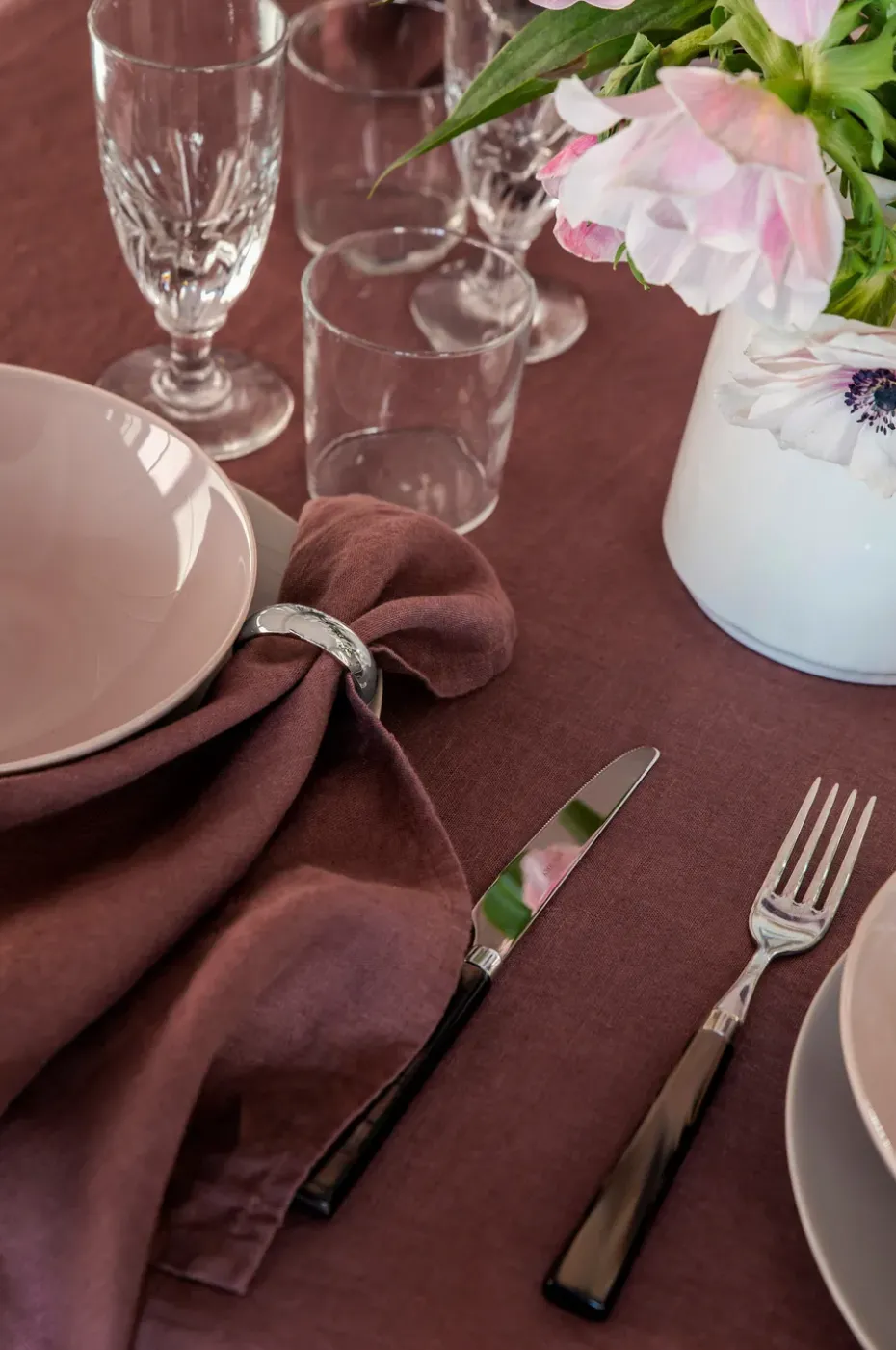 Monaco servetring Ø4 cm 4-pack, Silver