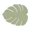 Monstera Leaf Nupo onderzetter, Olijfgroen