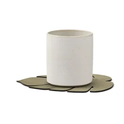 Monstera Leaf Nupo onderzetter, Herbal dust