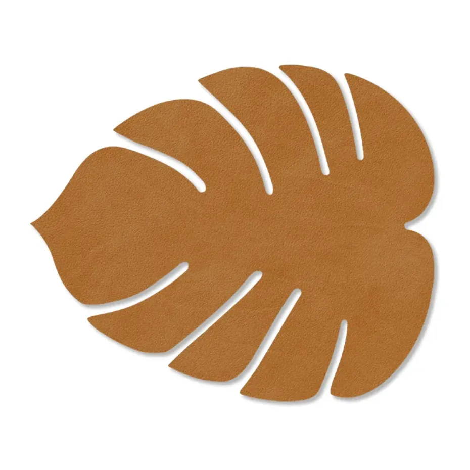 Monstera Leaf Nupo onderzetter, Burned curry
