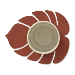 Monstera Leaf Nupo onderzetter, Sienna