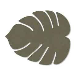 Monstera Leaf Nupo onderzetter, Army green