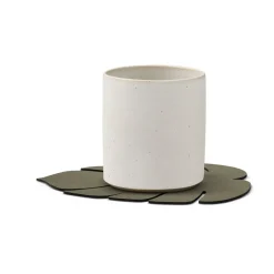 Monstera Leaf Nupo onderzetter, Army green