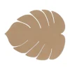 Monstera Leaf Nupo placemat L, Nougat