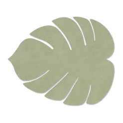 Monstera Leaf Nupo placemat S, Olijfgroen