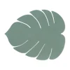 Monstera Leaf Nupo placemat L, Pastelgroen
