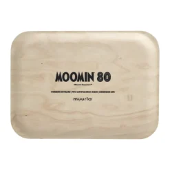 Moomin 80 dienblad 20x27 cm, Berkenhout