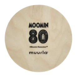 Moomin 80 glazen onderzetters Ø11 cm 4-pack, Multi