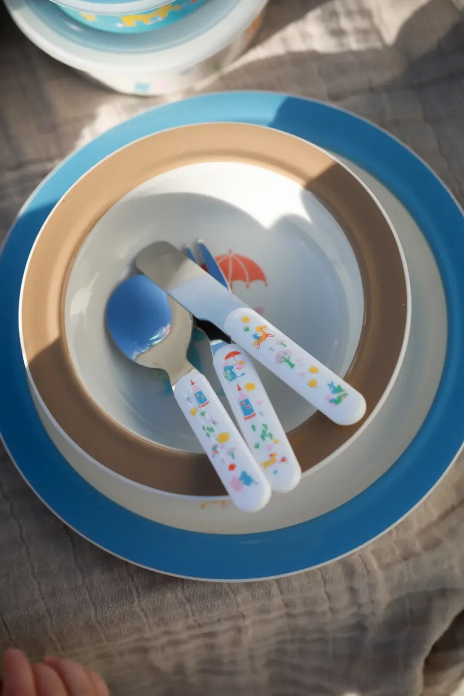 Moomin 80 kinderservies 3 delen, Multi