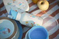 Moomin 80 waterfles 34 cl, Beige-blauw