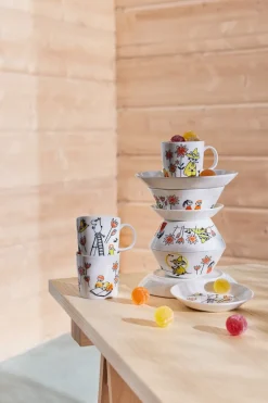 Moomin Arabia x Rode Kruis Moomin mok ABC Mix 2-pack, 30 cl