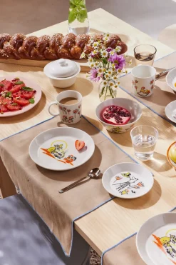 Moomin Arabia x Rode Kruis Moominkom ABC Snufkin, Ø15 cm