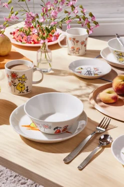 Moomin Arabia x Rode Kruis Moominkom ABC Snufkin, Ø15 cm