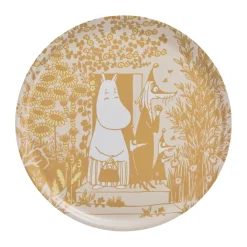Moomin dienblad Ø40 cm, Wild garden