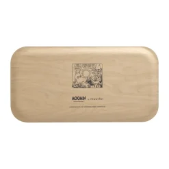 Moomin dienblad 22x43 cm, In the garden