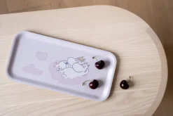 Moomin dienblad 13x27 cm, In the clouds