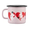 Moomin emaille mok 25 cl, Heart