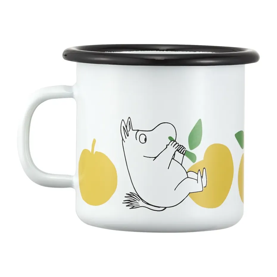 Moomin emaille mok 25 cl, Joyfull Apples