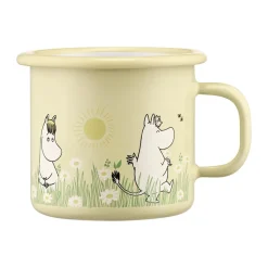 Moomin emaille mok 25 cl, Meadow