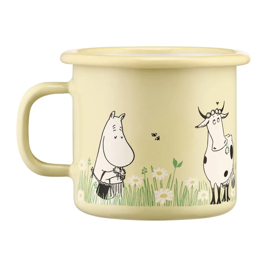 Moomin emaille mok 25 cl, Meadow