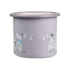Moomin emaille mok 25 cl, Snowfall