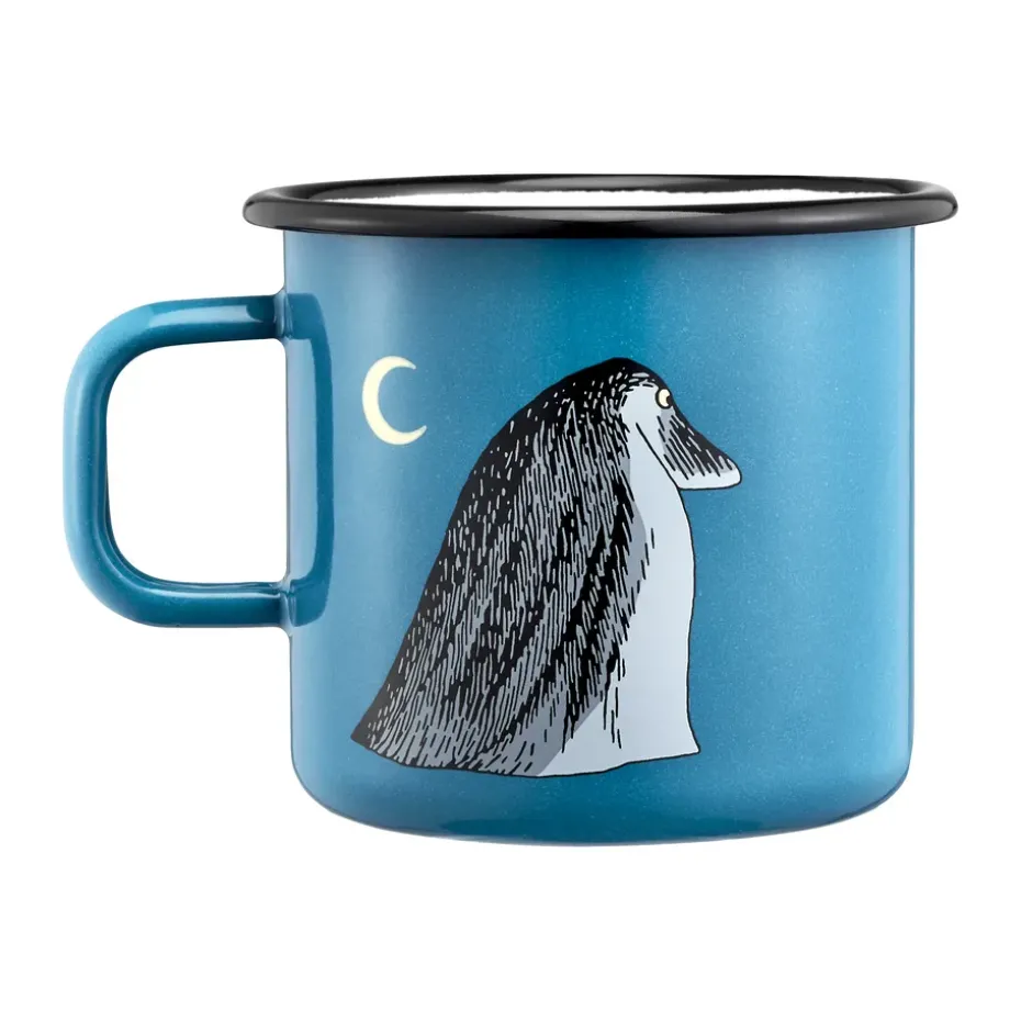 Moomin emaille mok 55 cl, The Groke