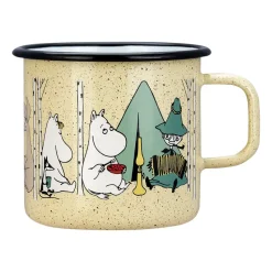 Moomin emaillen mok 80 cl, Campers