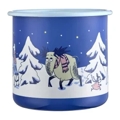 Moomin emaillen mok 80 cl, Starry night