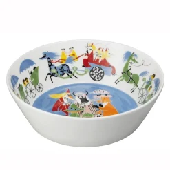 Moomin Friendship serveerschaal, 23 cm.