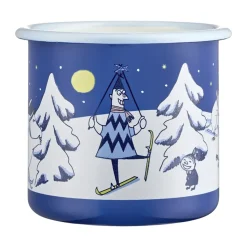 Moomin geëmailleerde mok 37 cl, Starry night