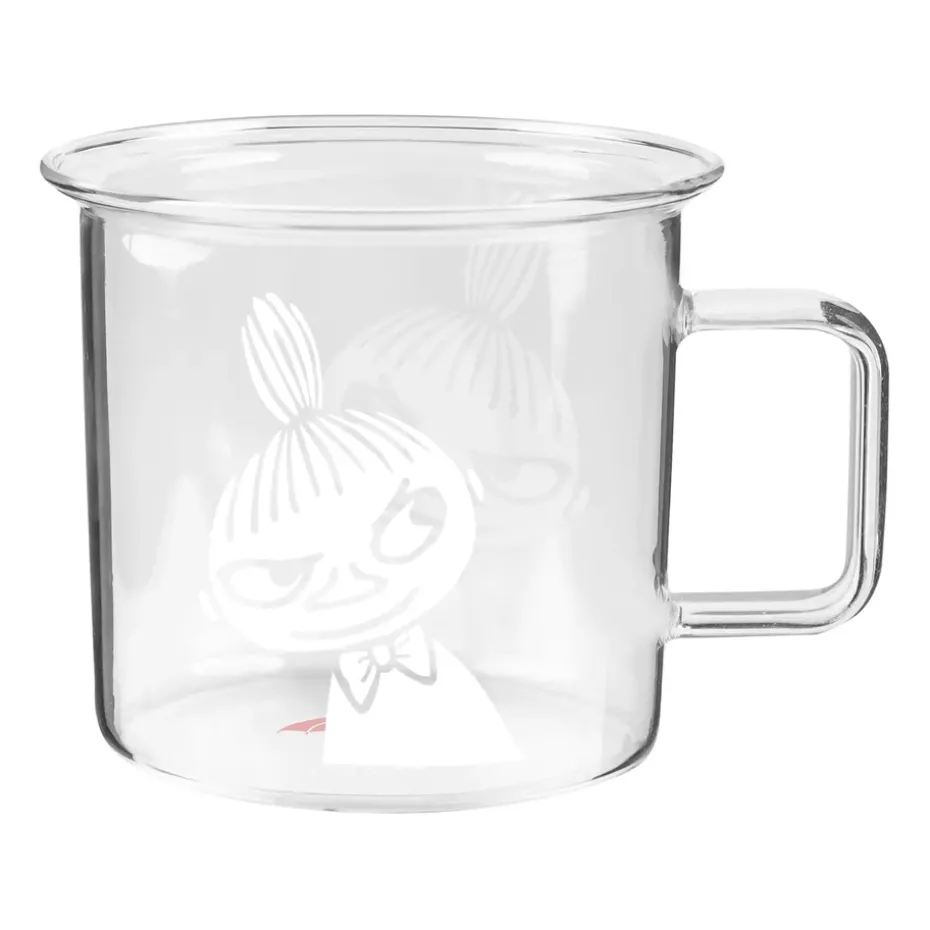 Moomin glazen mok transparant 35 cl, Little My