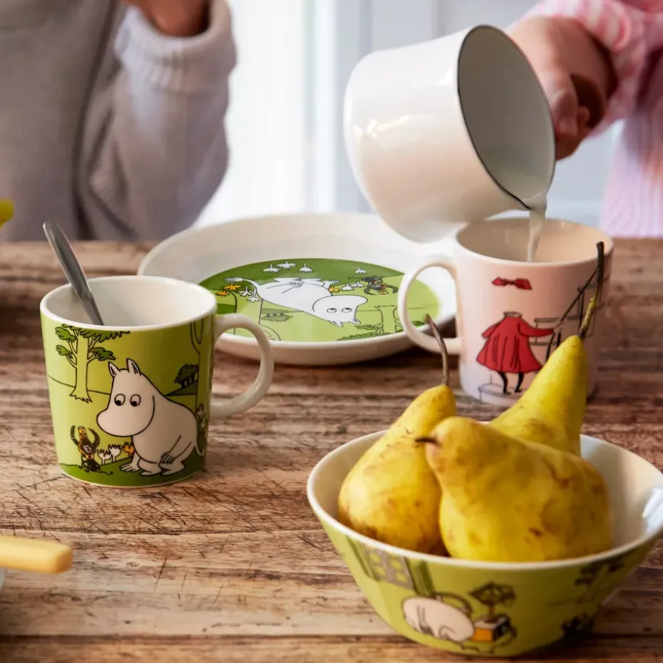 Moomin mok, Groen gras