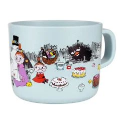 Moomin Picnic mok 25 cl, Lichtblauw