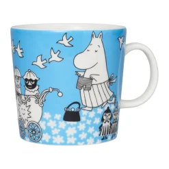 Moomin Vrede mok 40 cl., Blauw