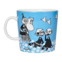 Moomin Vrede mok 40 cl., Blauw