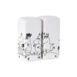 Moominfamilie zout- en pepermolen, Wit
