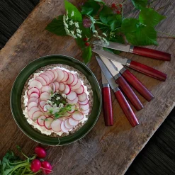 Morakniv Classic Steak Knife 6-pack, Rood