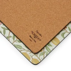 Morris & Co Simpley mixed placemat 4-delig, Fruit, Willow, Strawberry Thief, Marigold