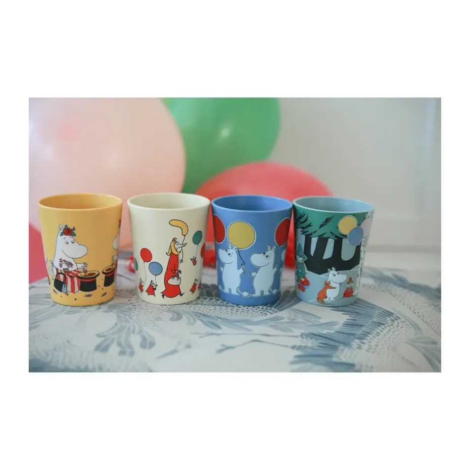 Mumin Festligheter verzamelbekers 15 cl 4-pack, Multi