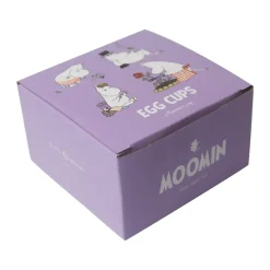 Mumin joy eierdop 4 delen, Wit-multi