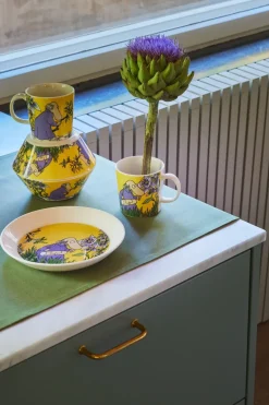 Mumin schaal Ø15 cm Hemulen, Geel