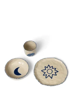 Naive kinderservies 3-delig, Deep blue