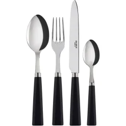 Nature bestek 24-delig, Black wood