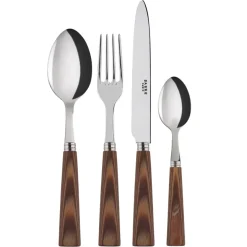 Nature bestek 24-delig, Natural wood