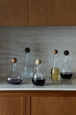 Nature glühweinkan met verwarmer 1,8 l, Transparant-bruin